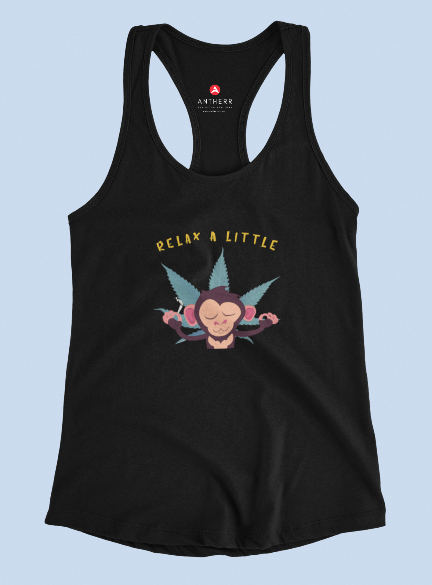 "RELAX A LITTLE" : Tank Tops