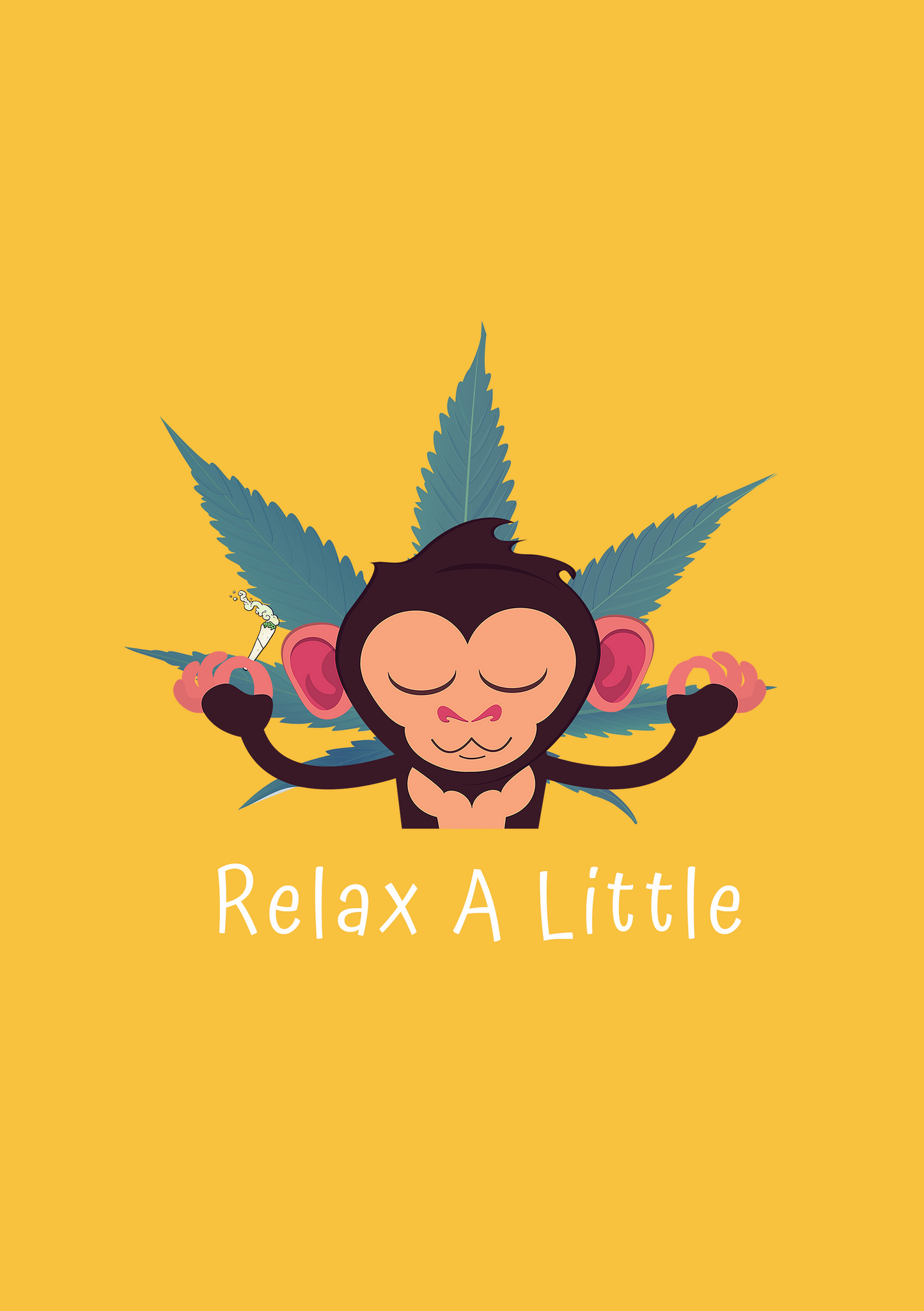 RELAX A LITTLE SPIRAL NOTEBOOK