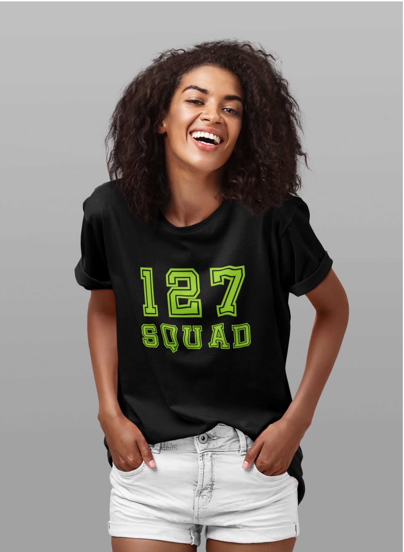 127 Squad: NCT - Regular fit Unisex T-Shirts BLACK