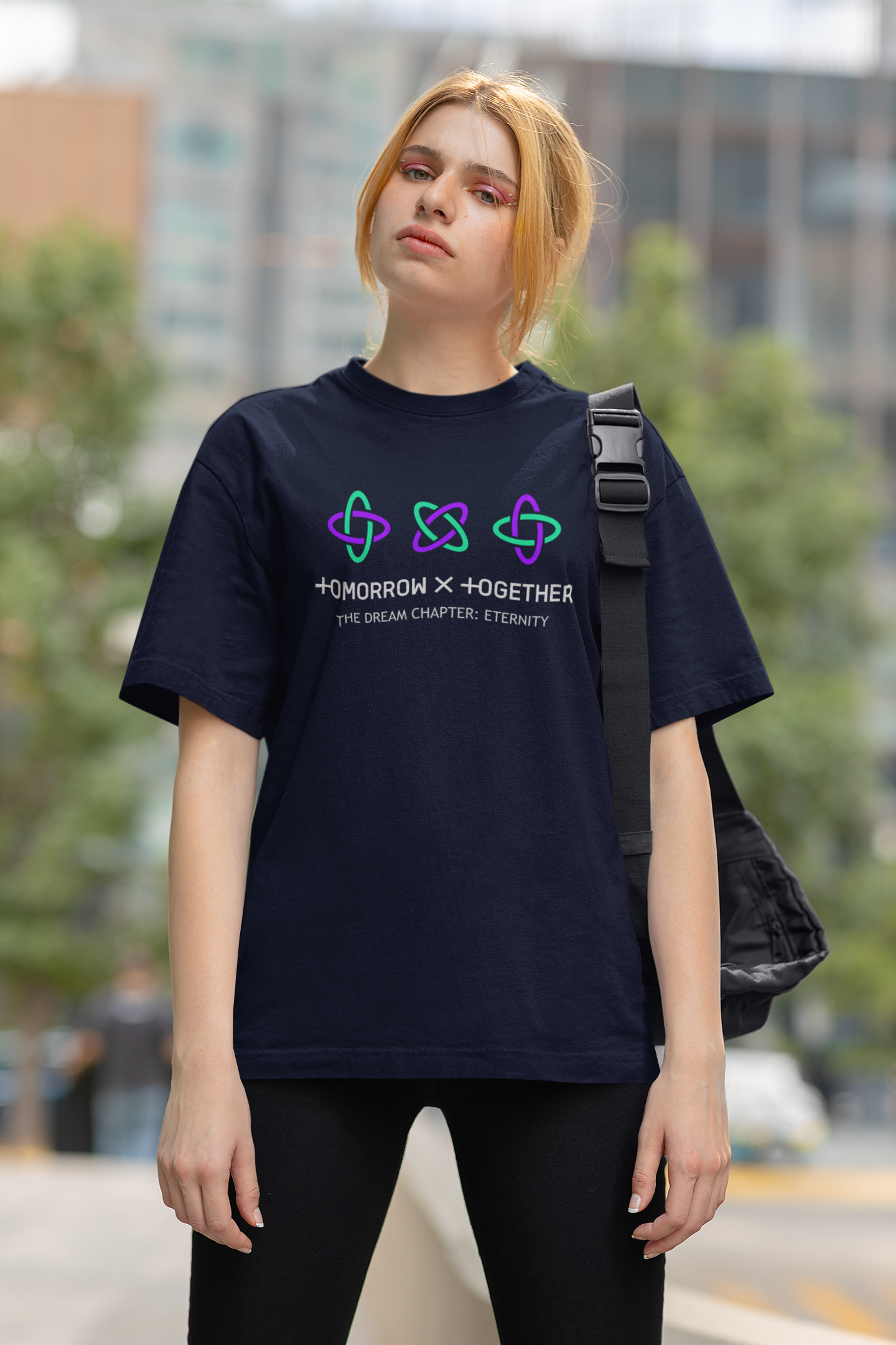 The Dream Chapter: Eternity- TXT Regular fit Unisex T-Shirts NAVY BLUE