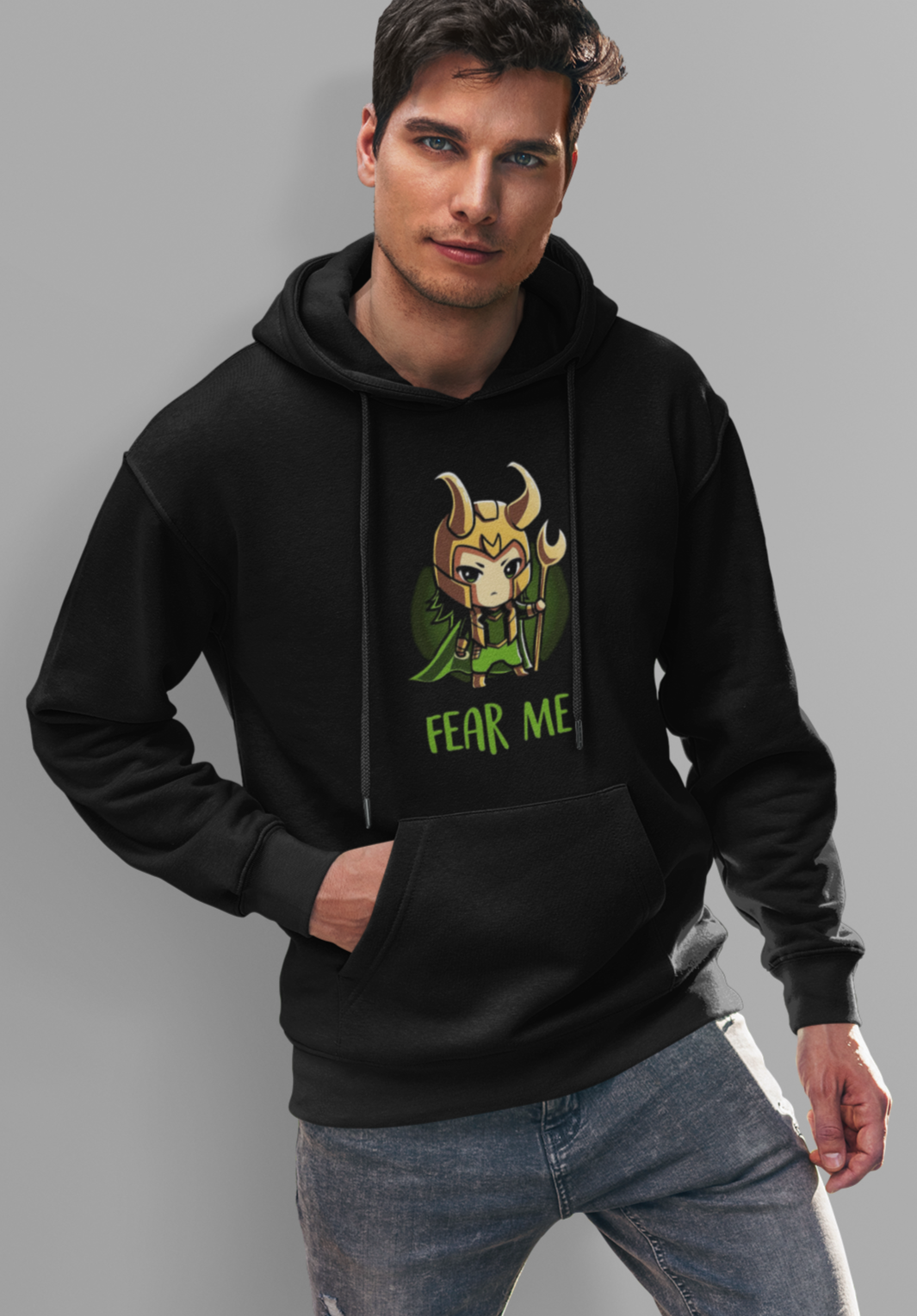 Fear Me: Loki- Superheroes Winter Hoodies by Antherr – ANTHERR