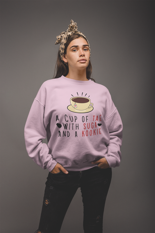 A cup of Tae: BTS - Winter Sweatshirts 3XL BLACK