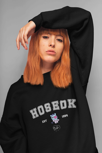 HOSEOK- Mang: BTS- Winter Sweatshirts BLACK