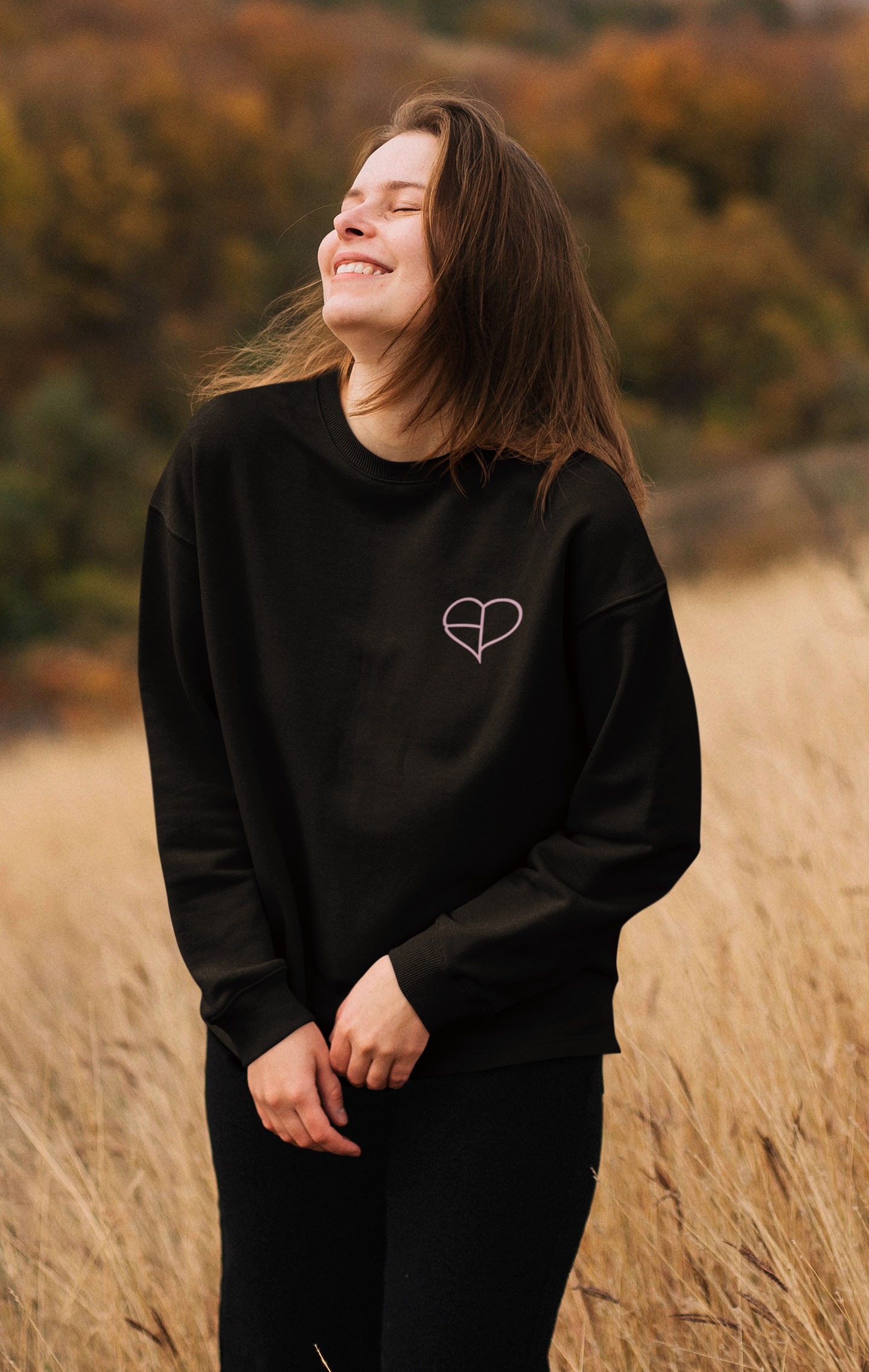 Blackpink Double Sided- Winter Sweatshirts BLACK