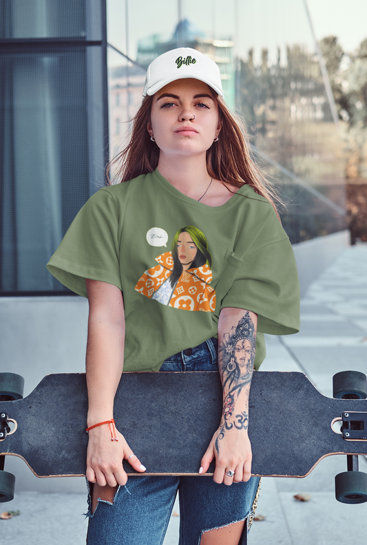 Duh: Billie Aesthetic - Half Sleeve T-Shirts