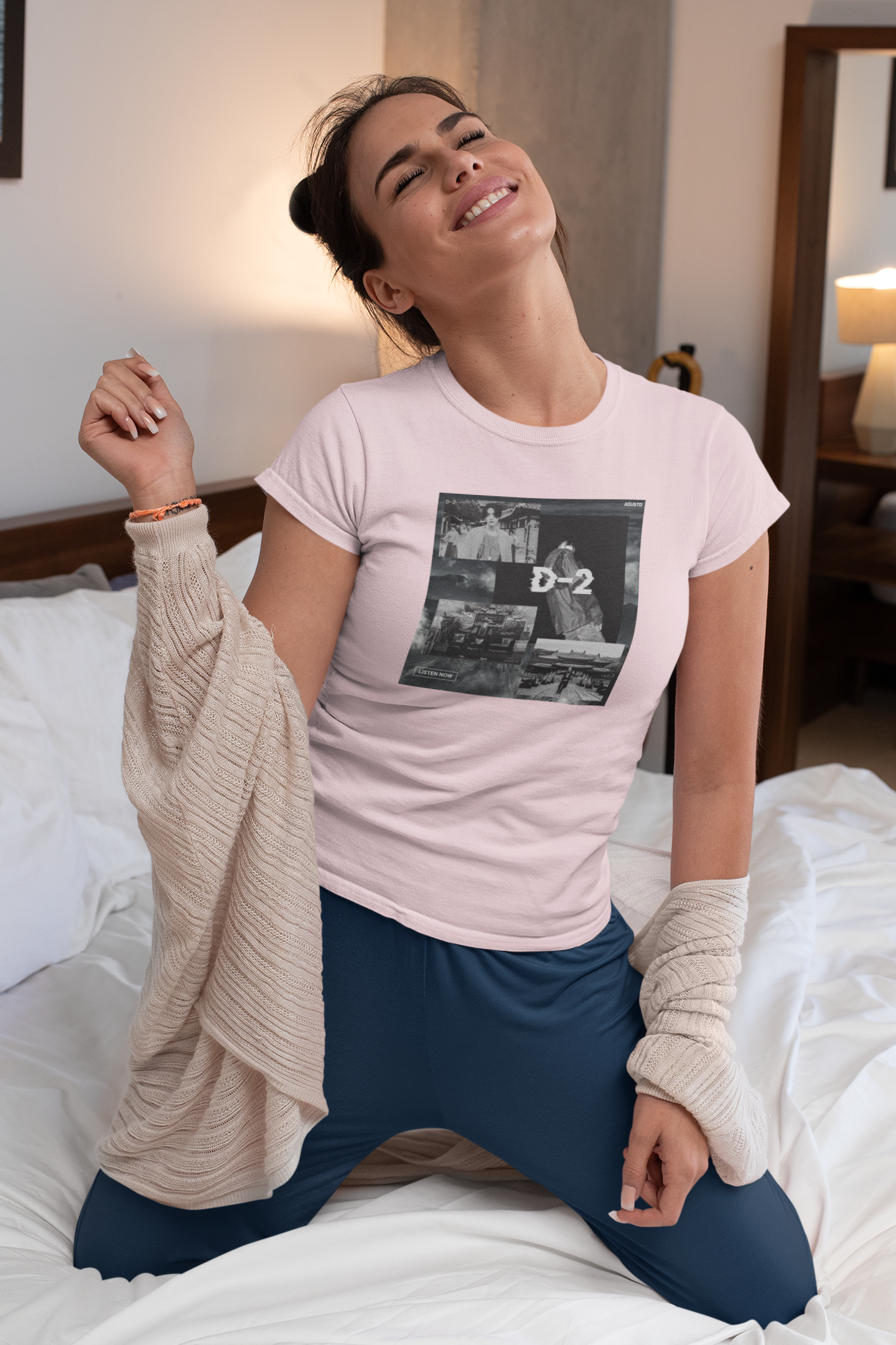 D2 : BTS -HALF-SLEEVE T-SHIRTS