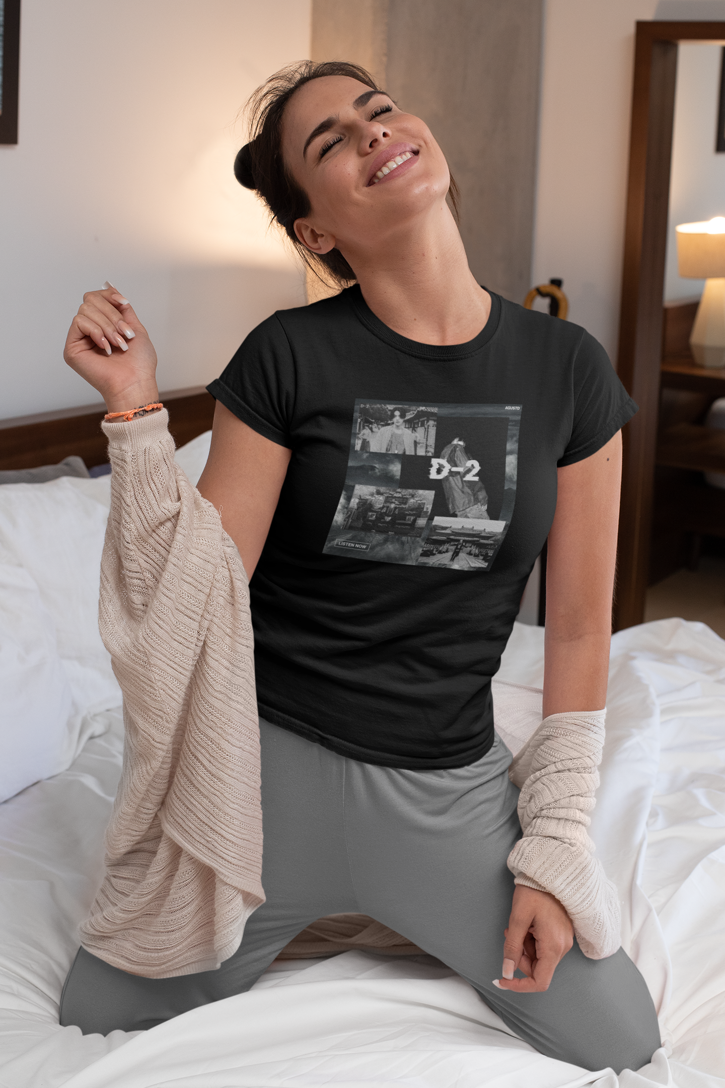 D2 : BTS -HALF-SLEEVE T-SHIRTS