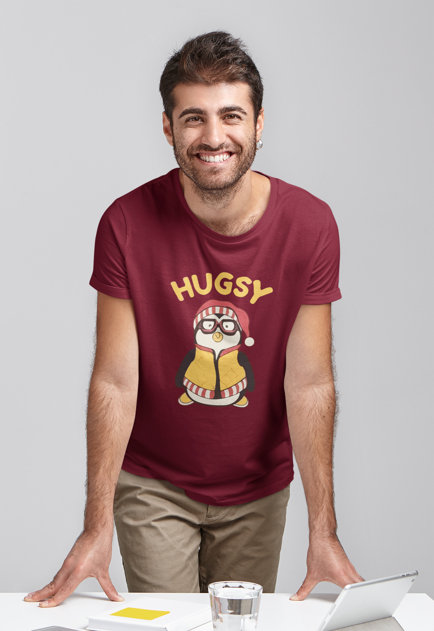 HUGSY: FRIENDS - HALF-SLEEVE T-SHIRT