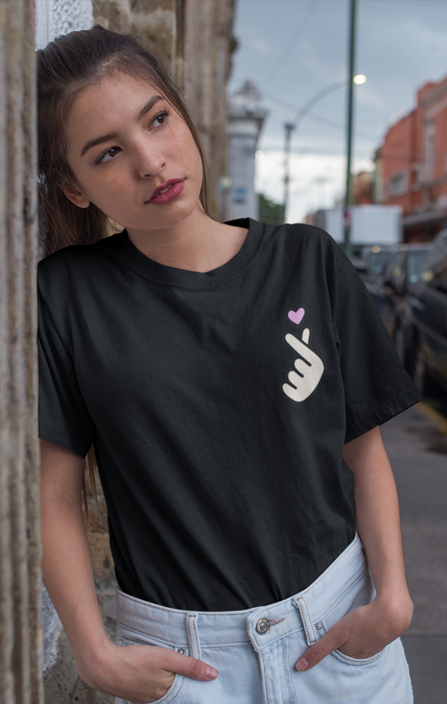 Saranghae : BTS -HALF-SLEEVE T-SHIRTS