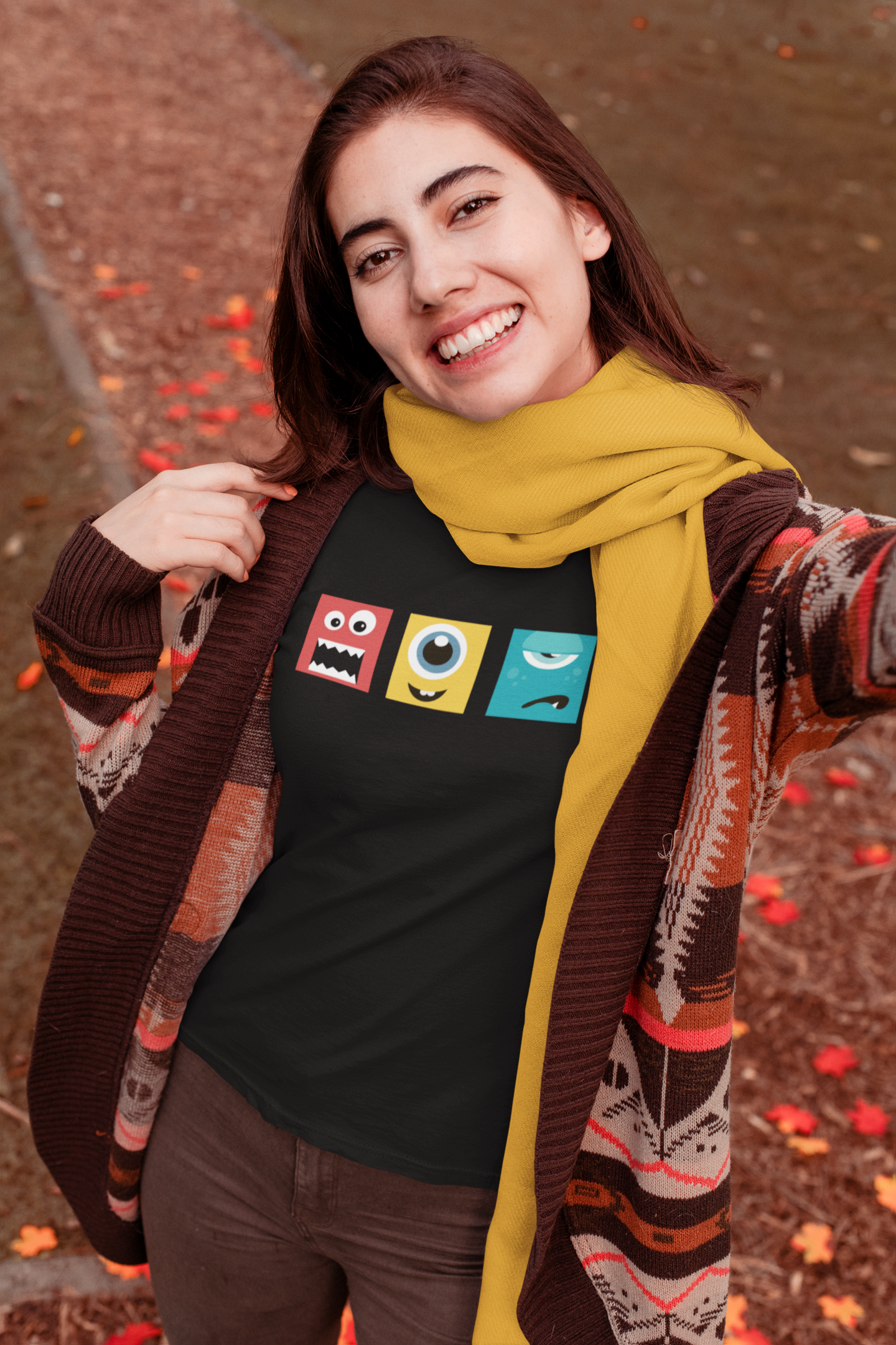 " CUTE MONSTERS " UNISEX HALF-SLEEVE T-SHIRT'S