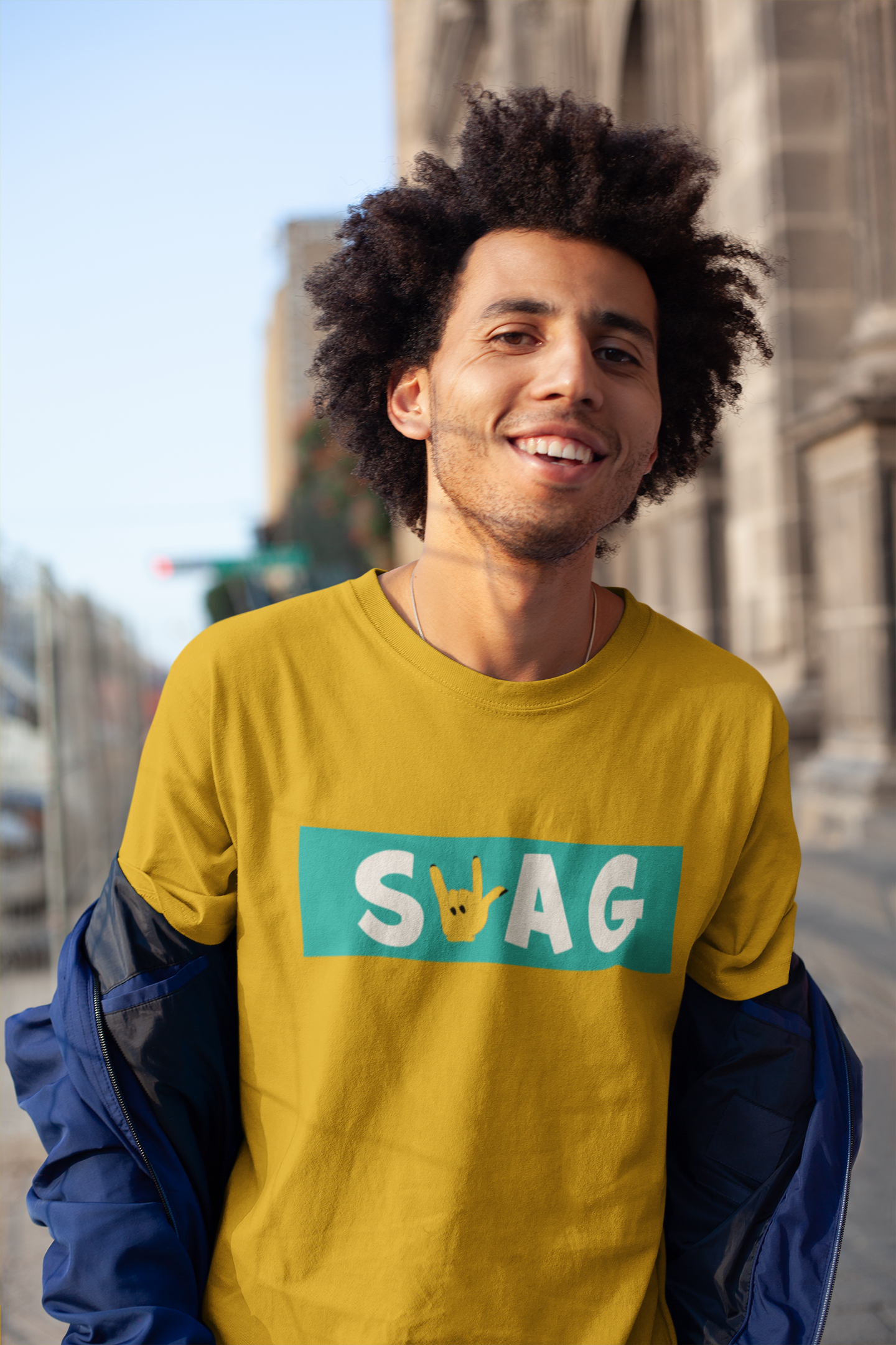 "SWAG"- HALF-SLEEVE T-SHIRT'S