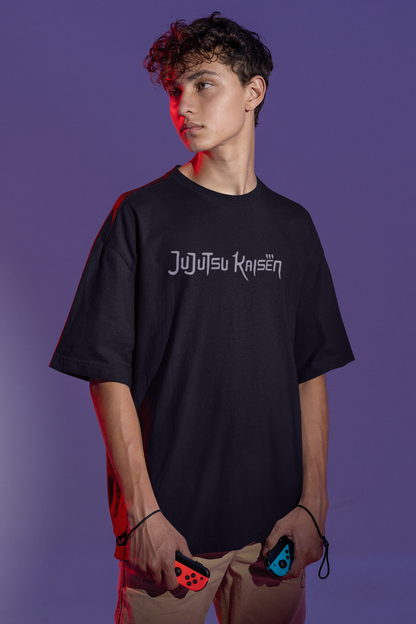 Jujutsu Kaisen (Double Sided Print): Oversized T-Shirts