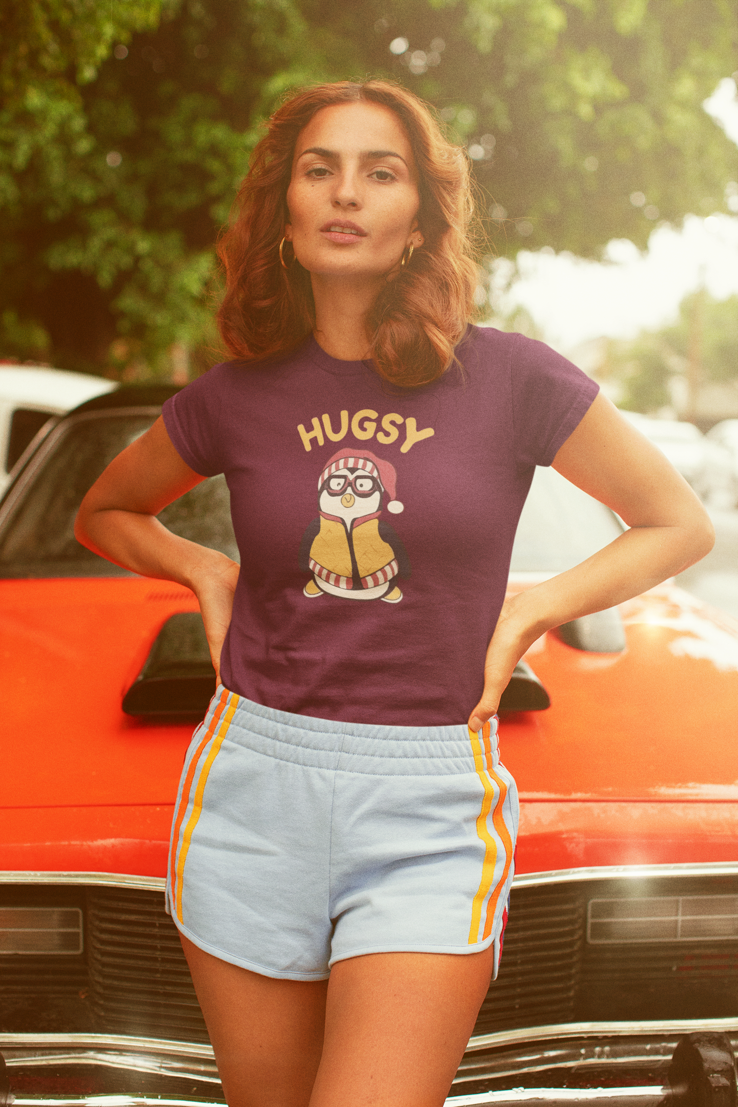 HUGSY: FRIENDS - HALF-SLEEVE T-SHIRT
