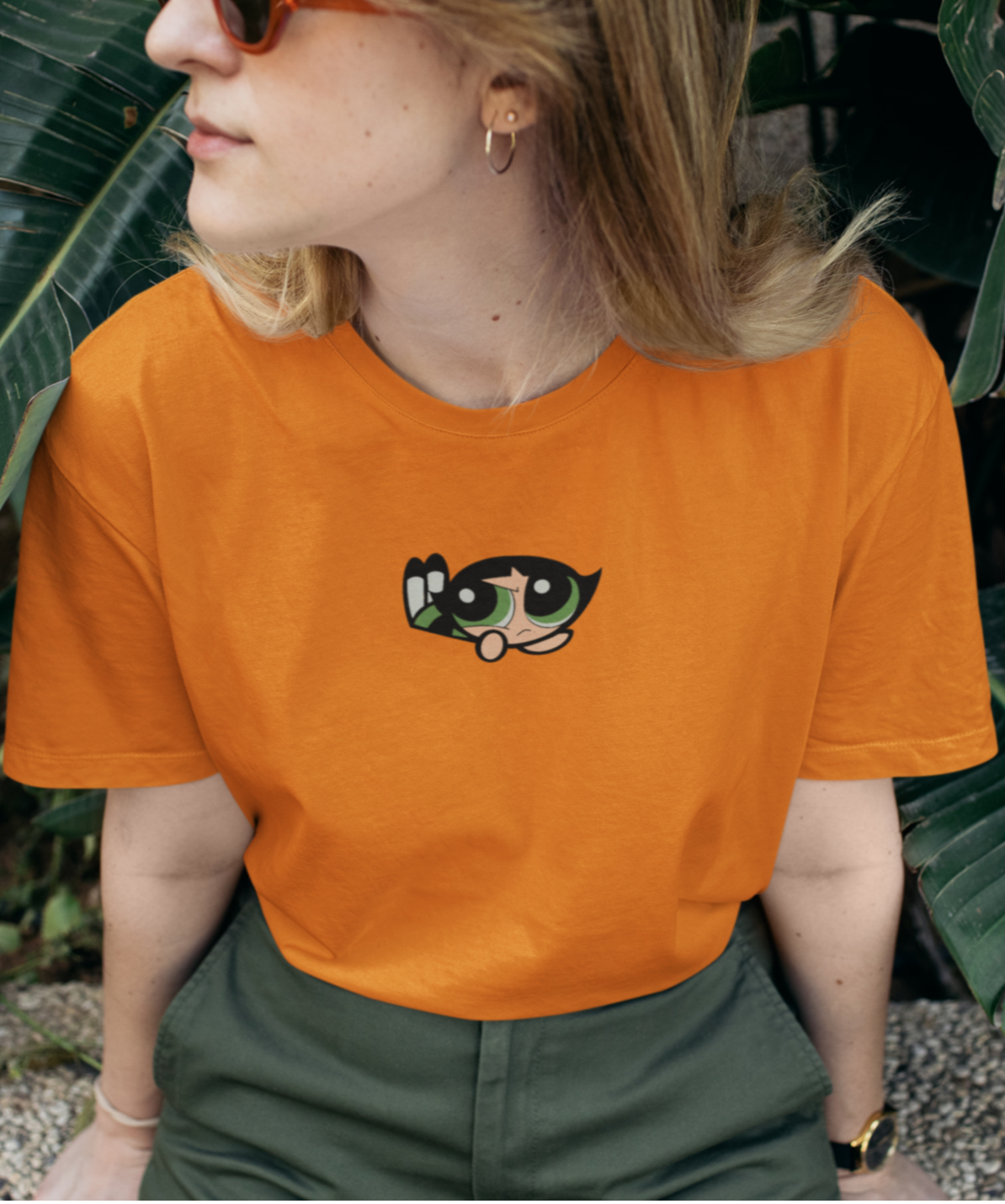 Buttercup MinimalPOWERPUFF GIRLS : - HALF SLEEVE T-SHIRT
