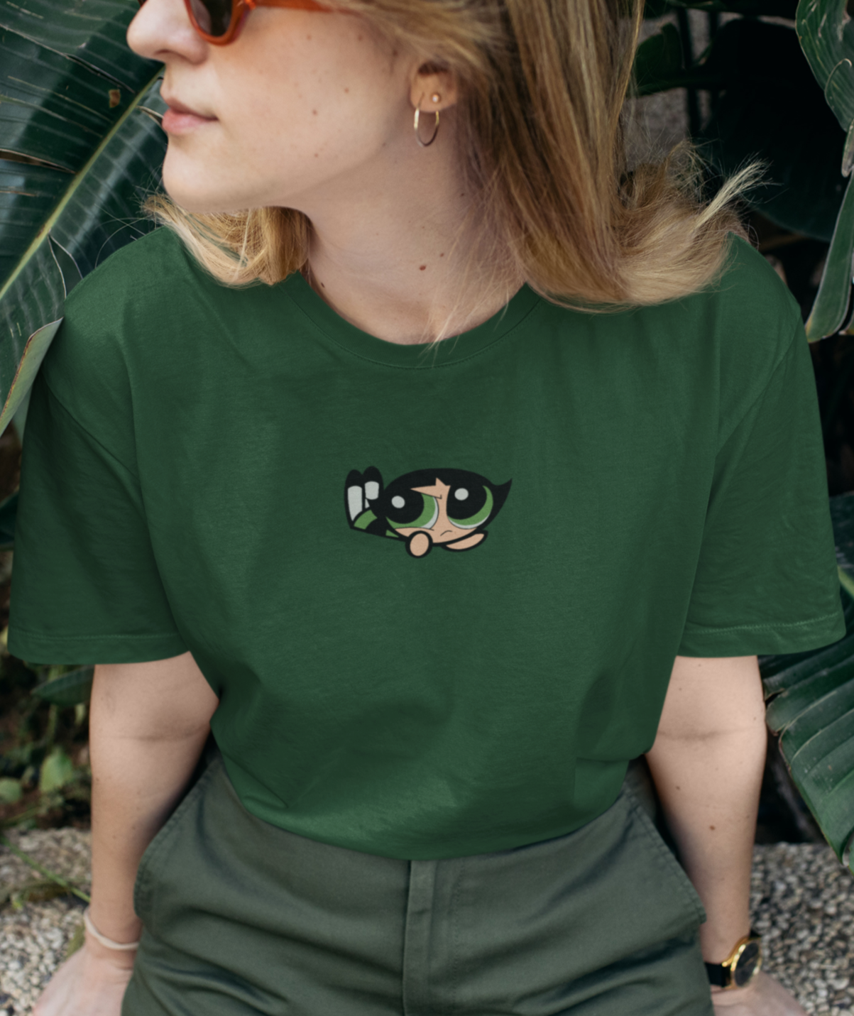 Buttercup MinimalPOWERPUFF GIRLS : - HALF SLEEVE T-SHIRT