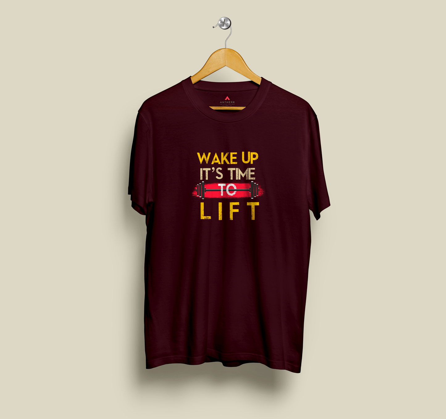 WAKE UP IT'S TIME TOO LIFT HALF-SLEEVE T-SHIRT