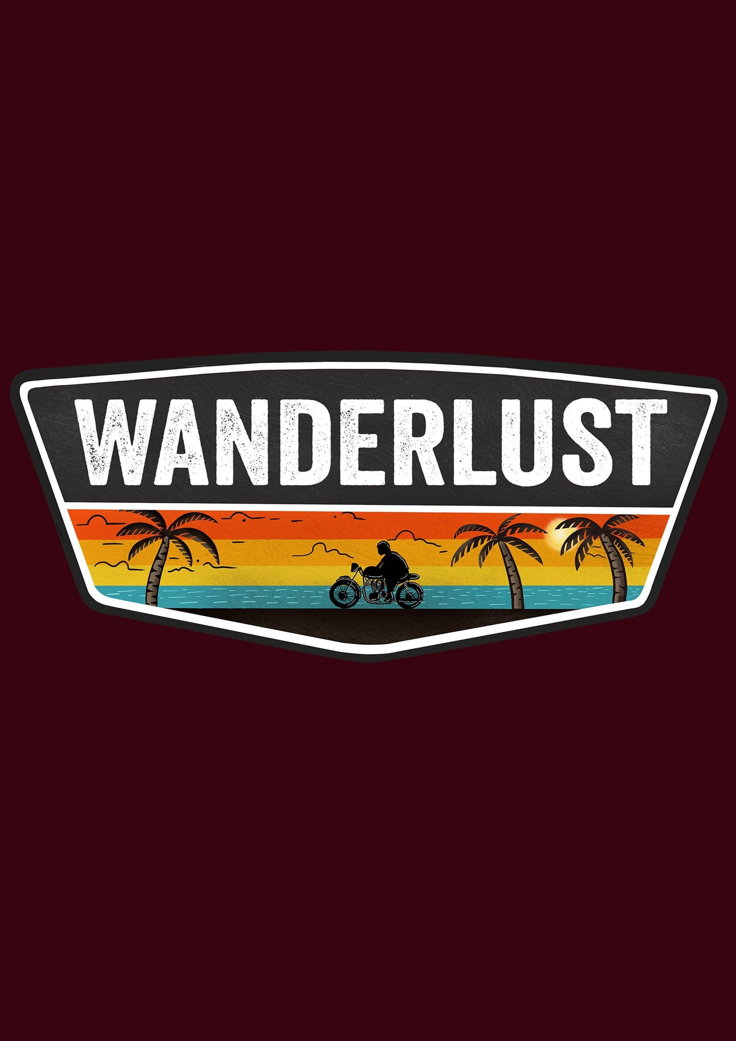 WANDERLUST HALF-SLEEVE T-SHIRT