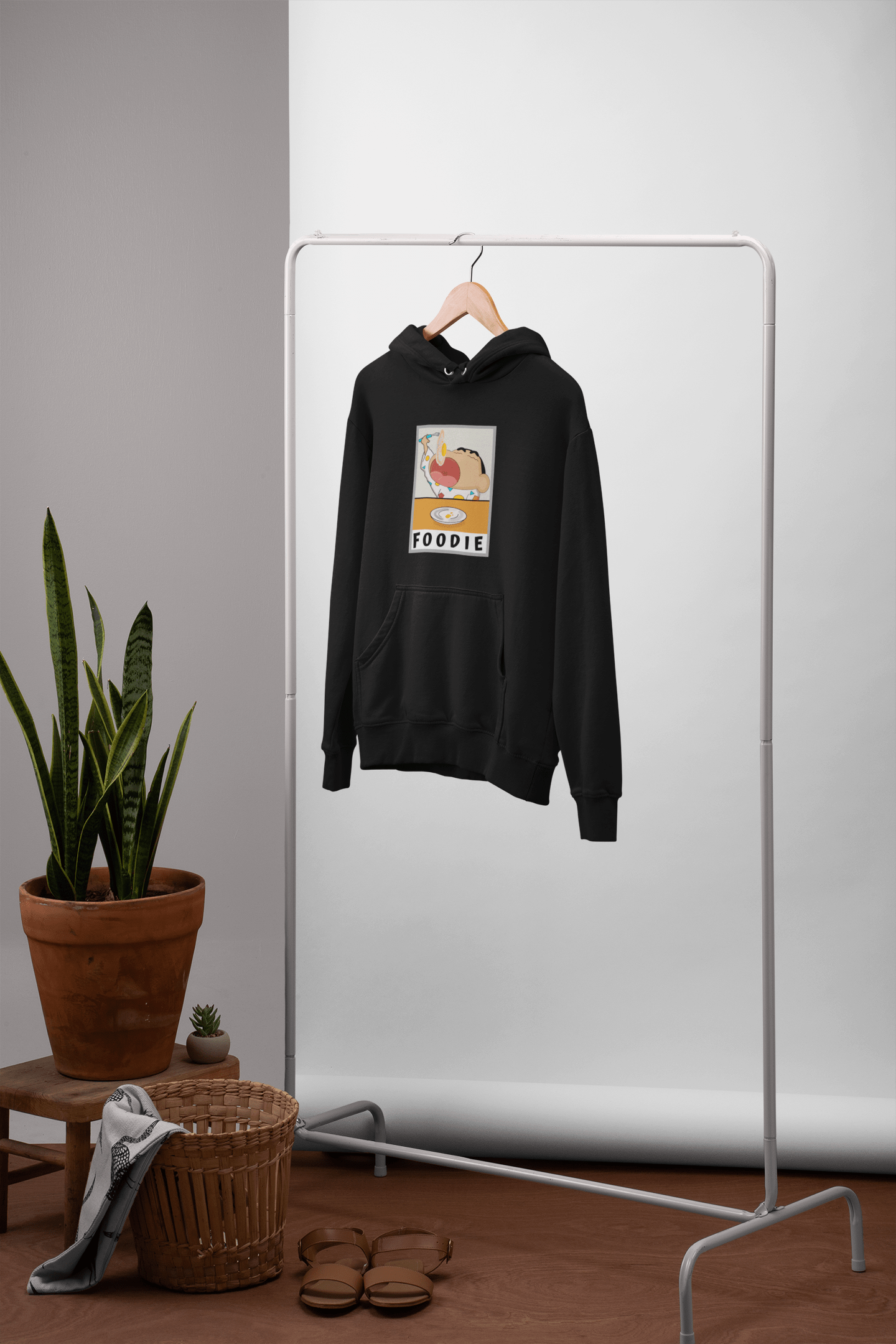"FOODIE"- SHINCHAN - WINTER HOODIES