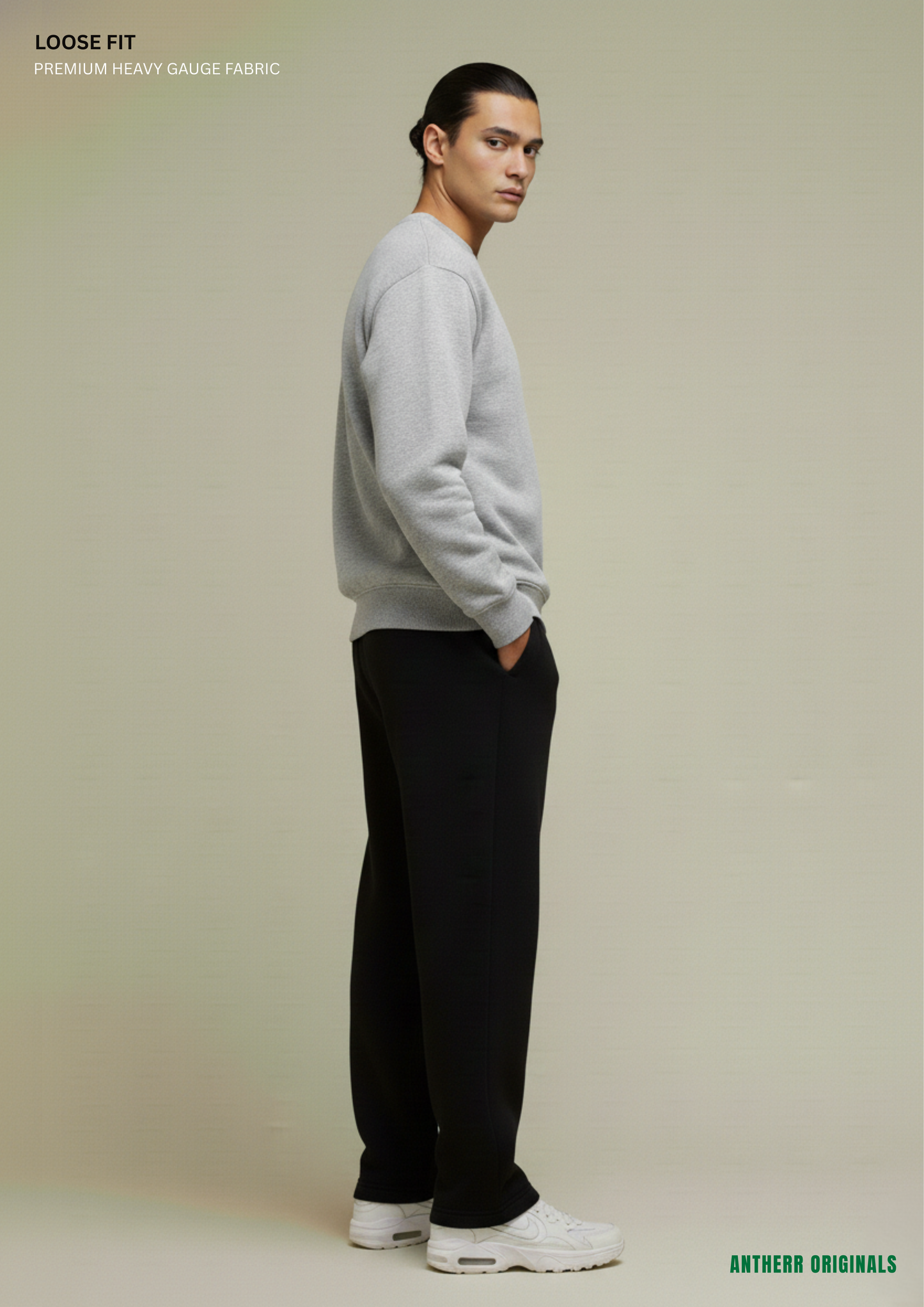 Black Unisex Everyday Sweatpants