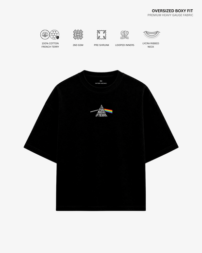 Pink Floyd Owl French Terry Oversized T-Shirt | Antherr Core