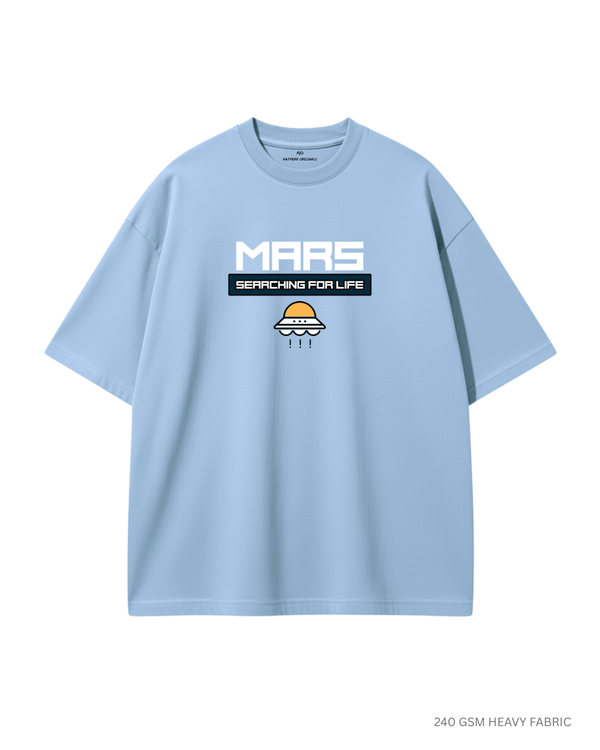 Searching For Life Unisex Oversized T-Shirts BABY BLUE