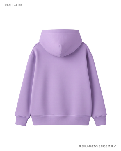 Basic Lavender Unisex Winter Hoodies