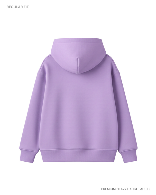 Basic Lavender Unisex Winter Hoodies
