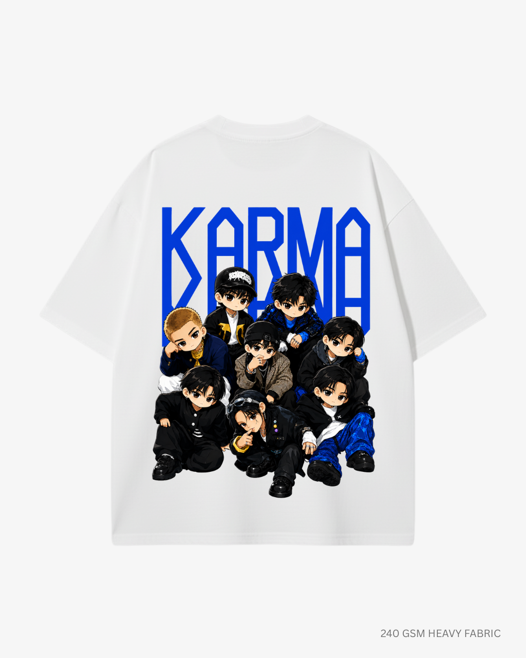 Chibi SKZ KARMA Unisex Oversized T-Shirt | Antherr Core