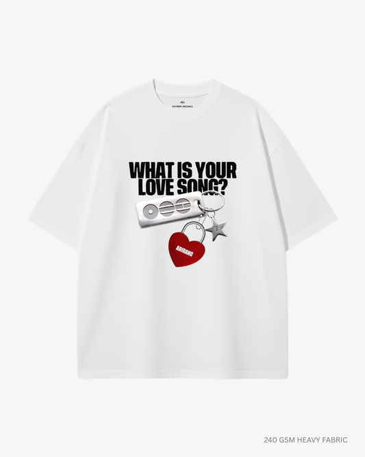 What Is Your Love Song? Arirang Unisex Oversized T-Shirt | Antherr Core