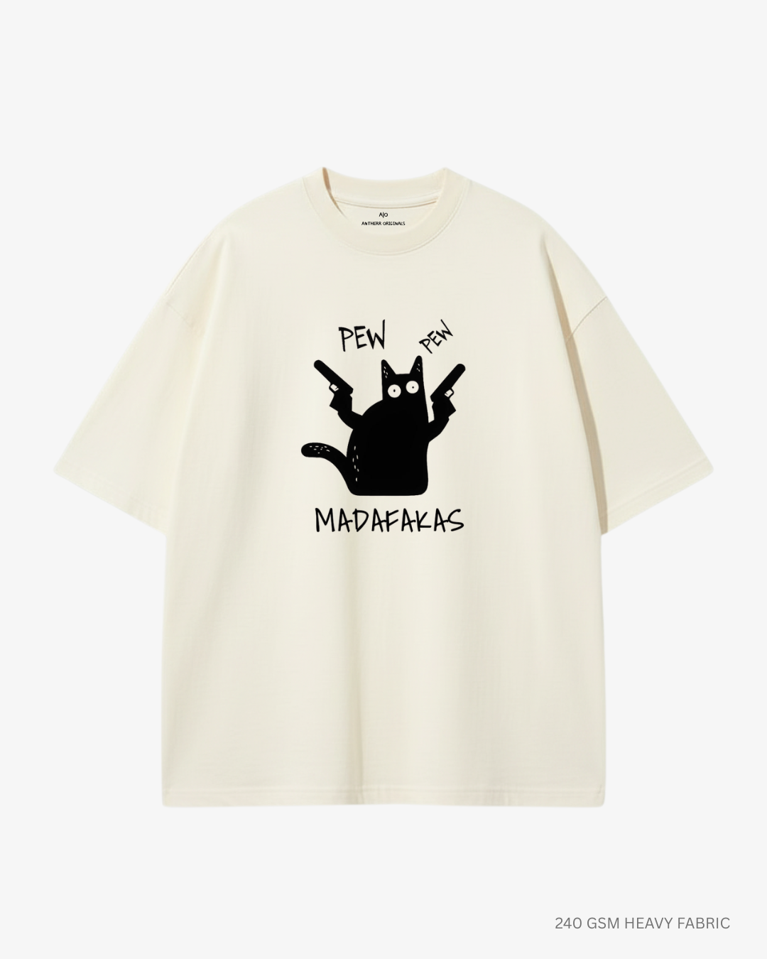 Pew Pew Unisex Oversized T-Shirt | Antherr Core