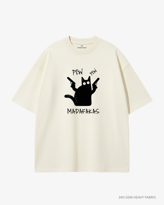 Pew Pew Unisex Oversized T-Shirt | Antherr Core