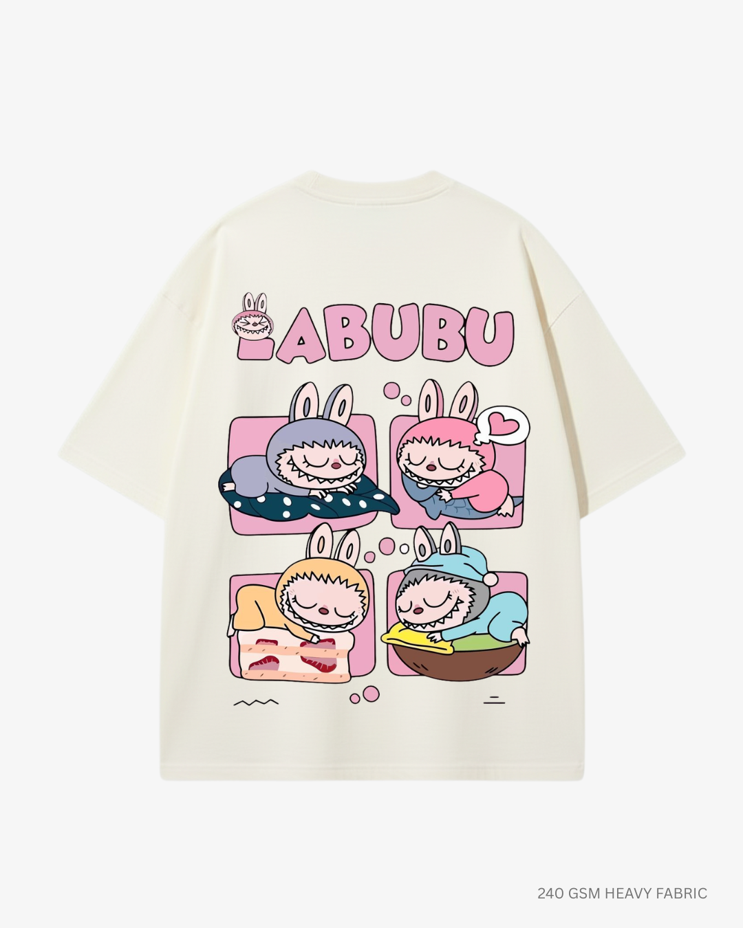 Cute Labubu Unisex Oversized T-Shirt
