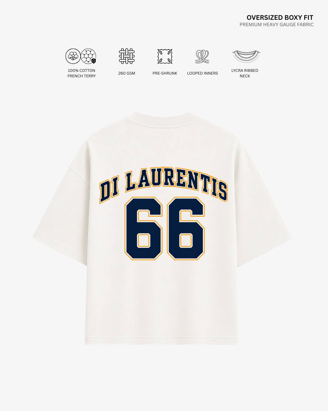 Briar University French Terry Oversized T-Shirt | Antherr Core