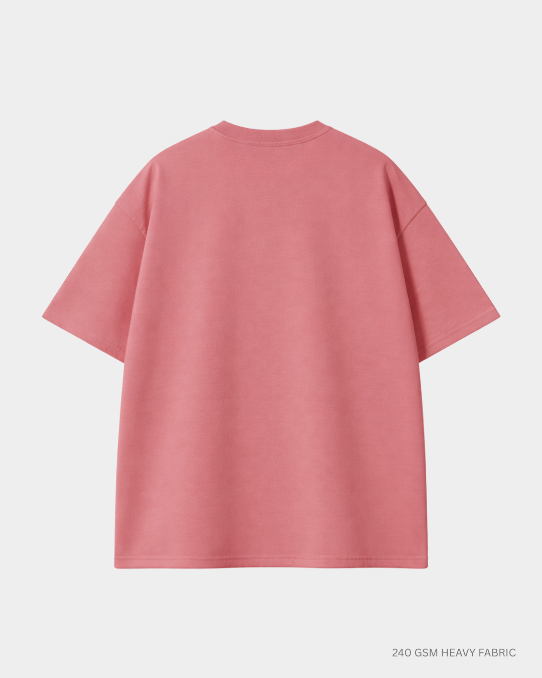 Basic Coral Unisex Oversized T-Shirt | Antherr Originals