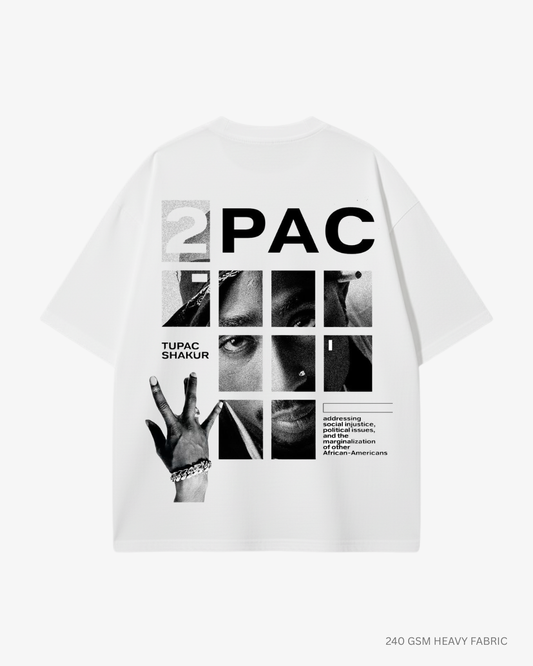 2Pak Tupac Unisex Oversized T-Shirt | Antherr Core