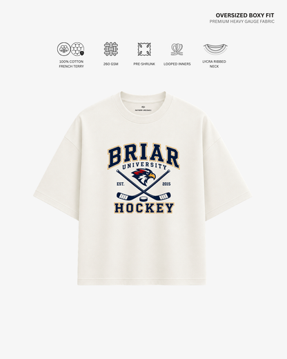 Briar U French Terry Oversized T-Shirt | Antherr Core