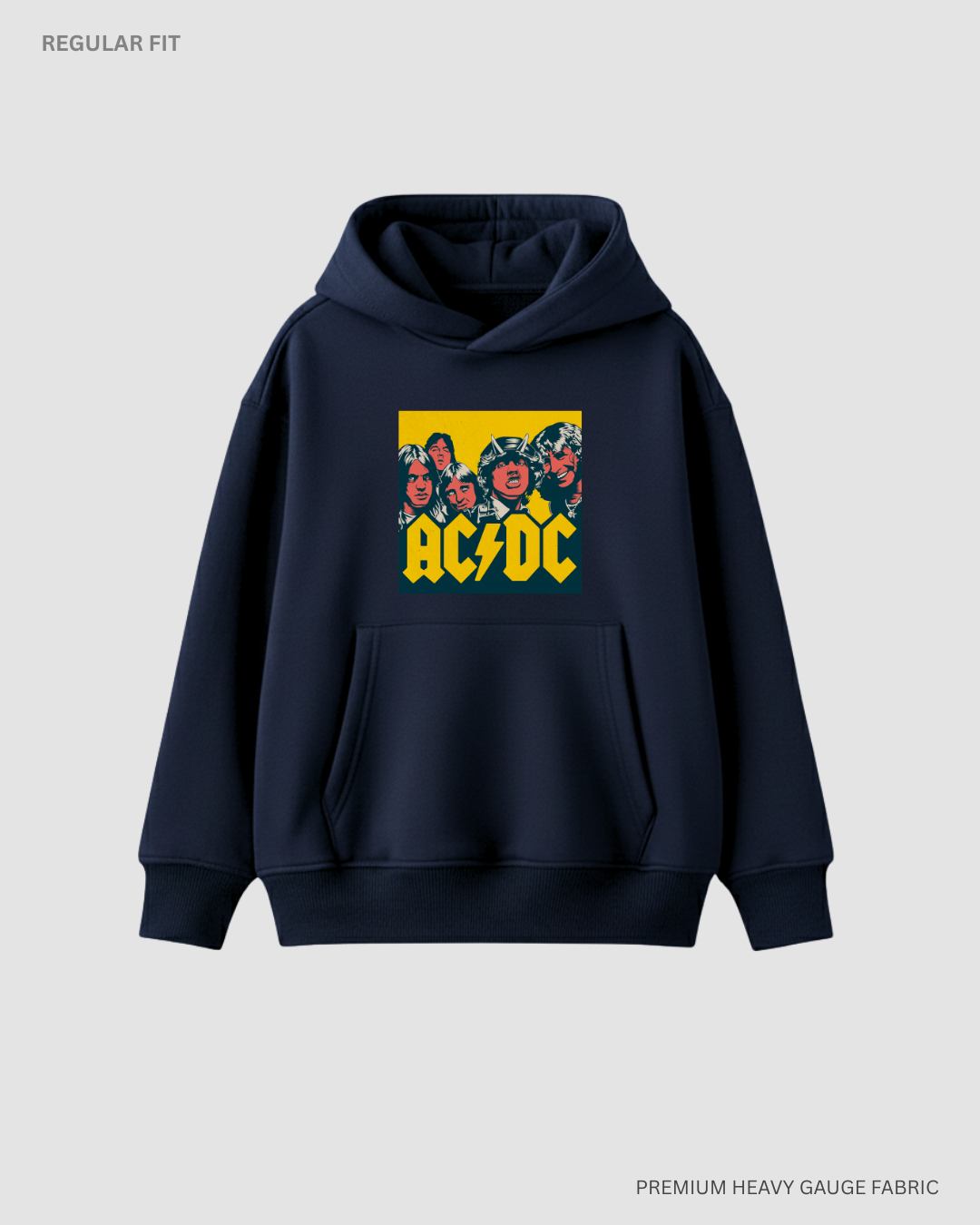 AC DC Unisex Winter Hoodies