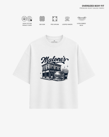 Melone's French Terry Oversized T-Shirt | Antherr Core