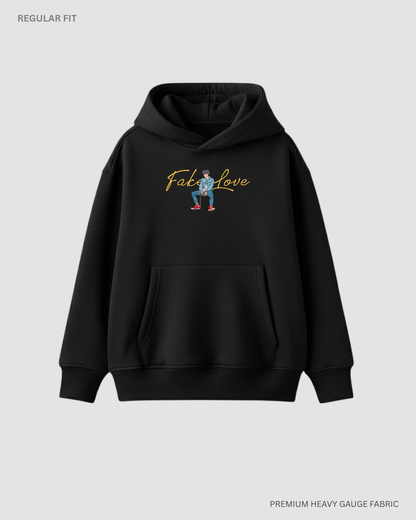 Fake Love BTS - Winter Hoodies BLACK