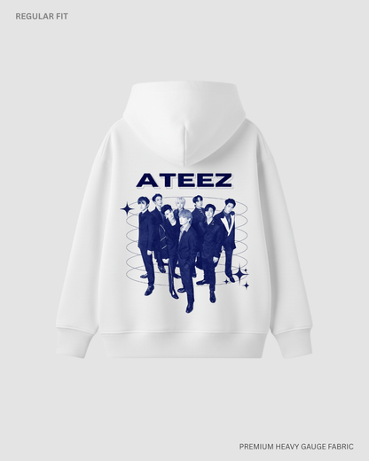 Ateez Winter Hoodie WHITE