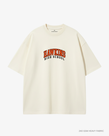 Hawkins High School Unisex Oversized T-Shirt
