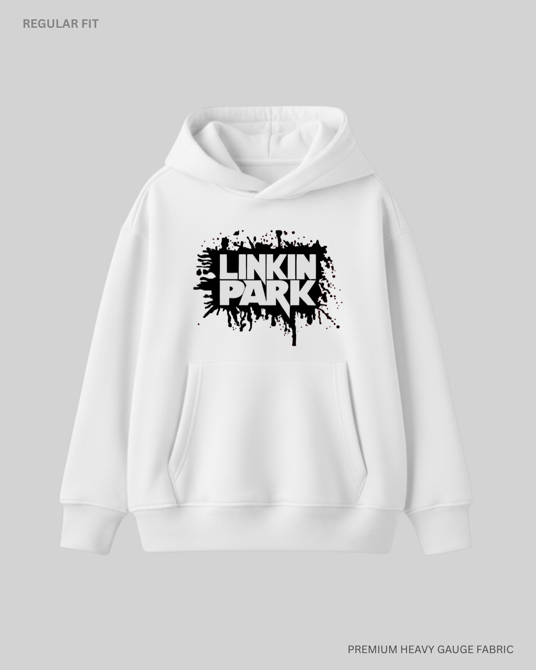 Linkin Park Unisex Winter Hoodies White