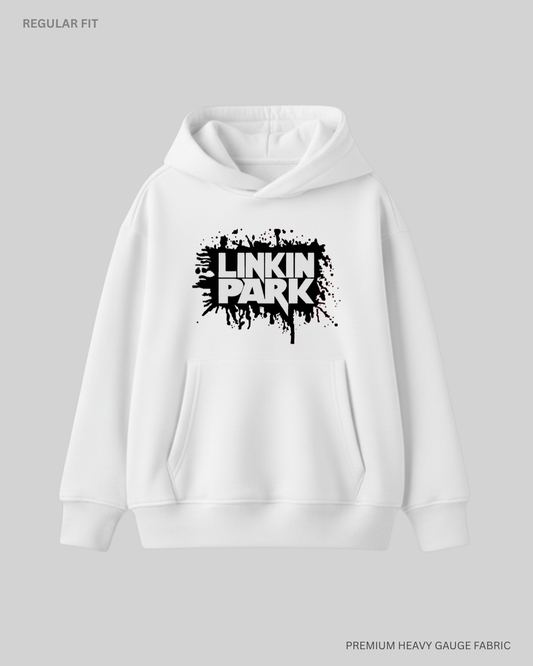 Linkin Park Unisex Winter Hoodies White