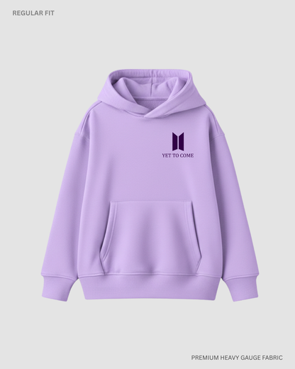 Yet To Come (Double Sided Print): BTS - Winter Hoodies