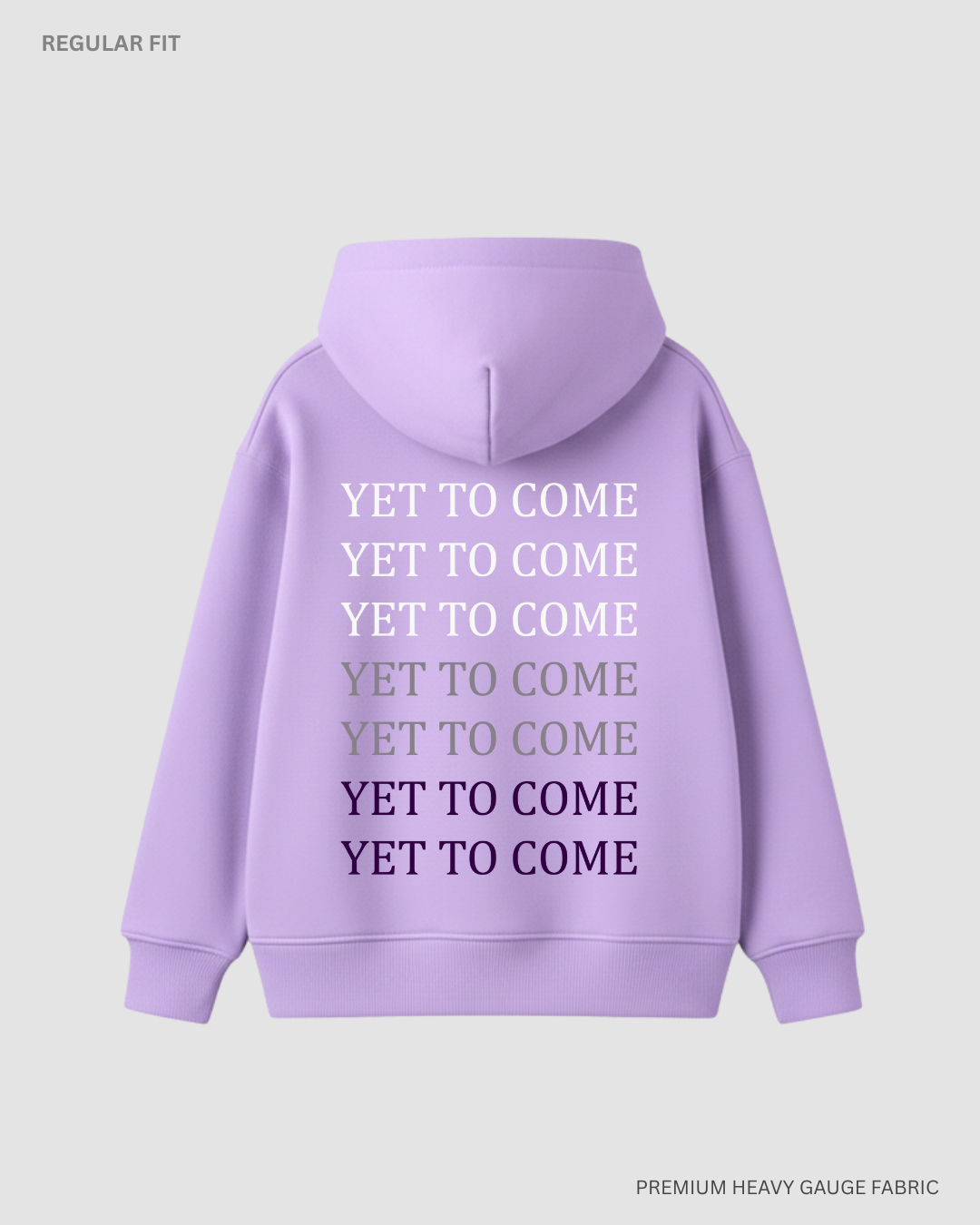 Yet To Come (Double Sided Print): BTS - Winter Hoodies