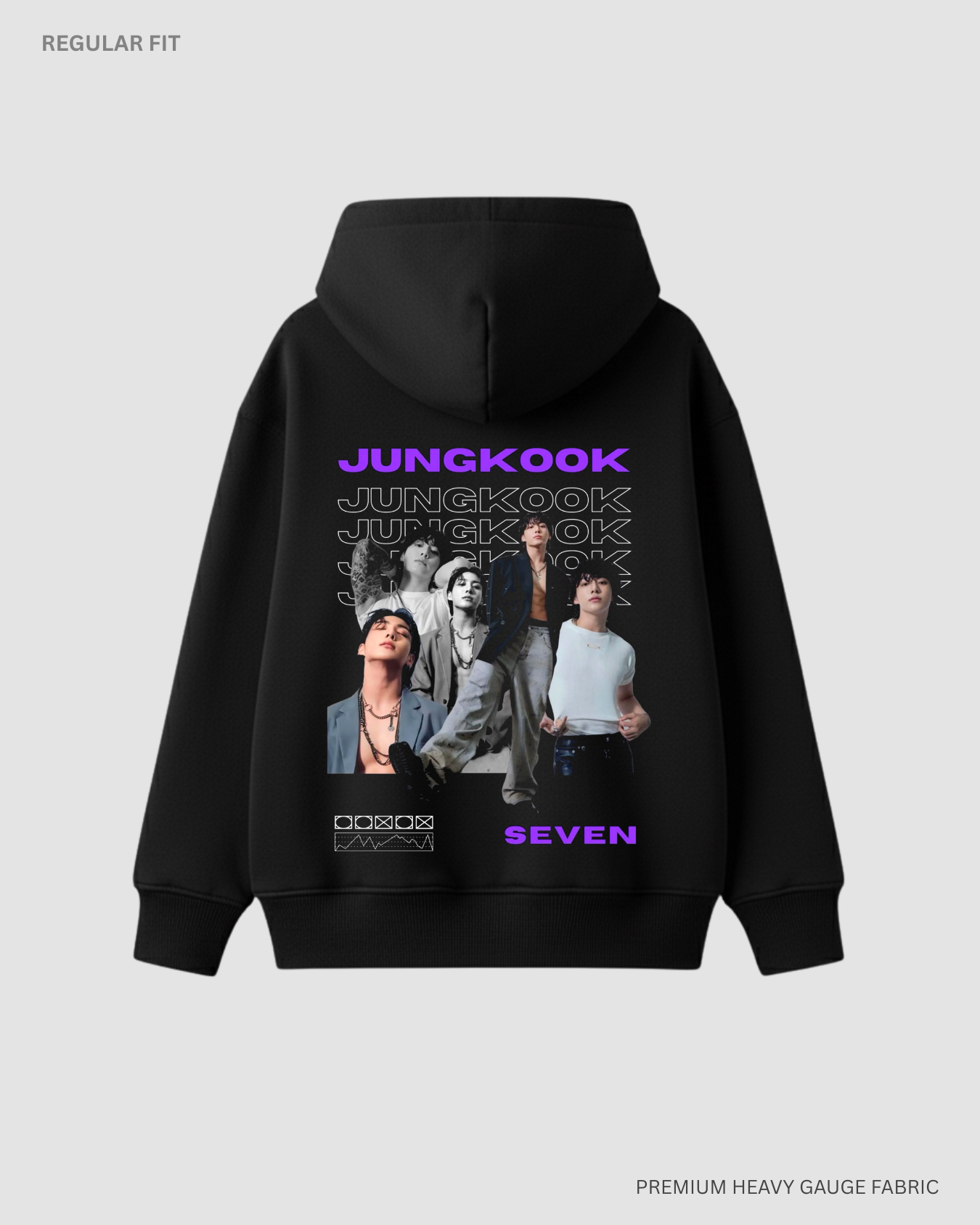 Jungkook- Winter Hoodie BLACK