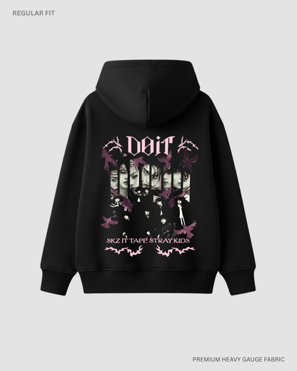 Do It: Straykids- Winter Hoodie BLACK