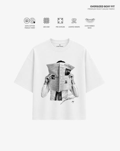 Bangtan Boys French Terry Oversized T-Shirt | Antherr Core