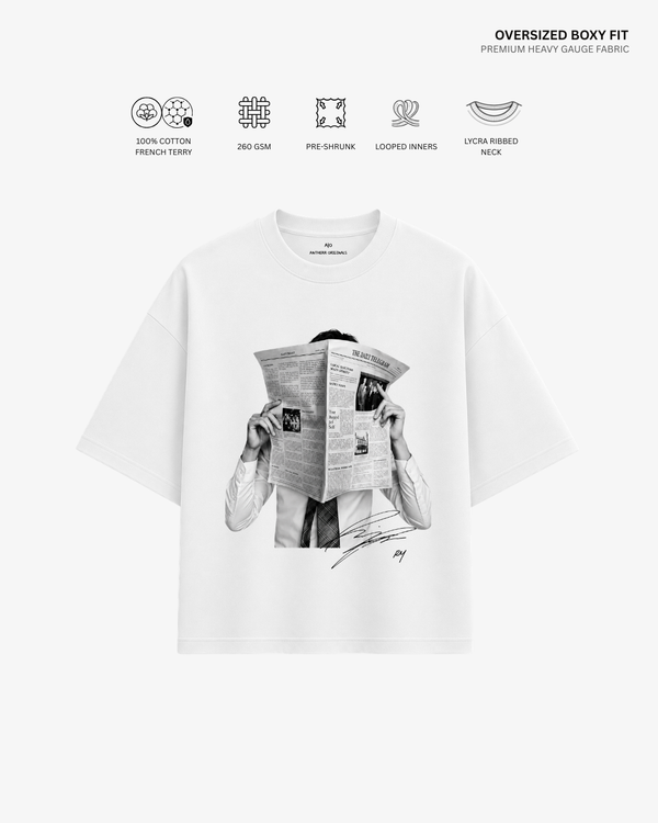 Bangtan Boys French Terry Oversized T-Shirt | Antherr Core