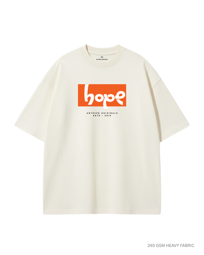 Hope Unisex Oversized T-Shirts